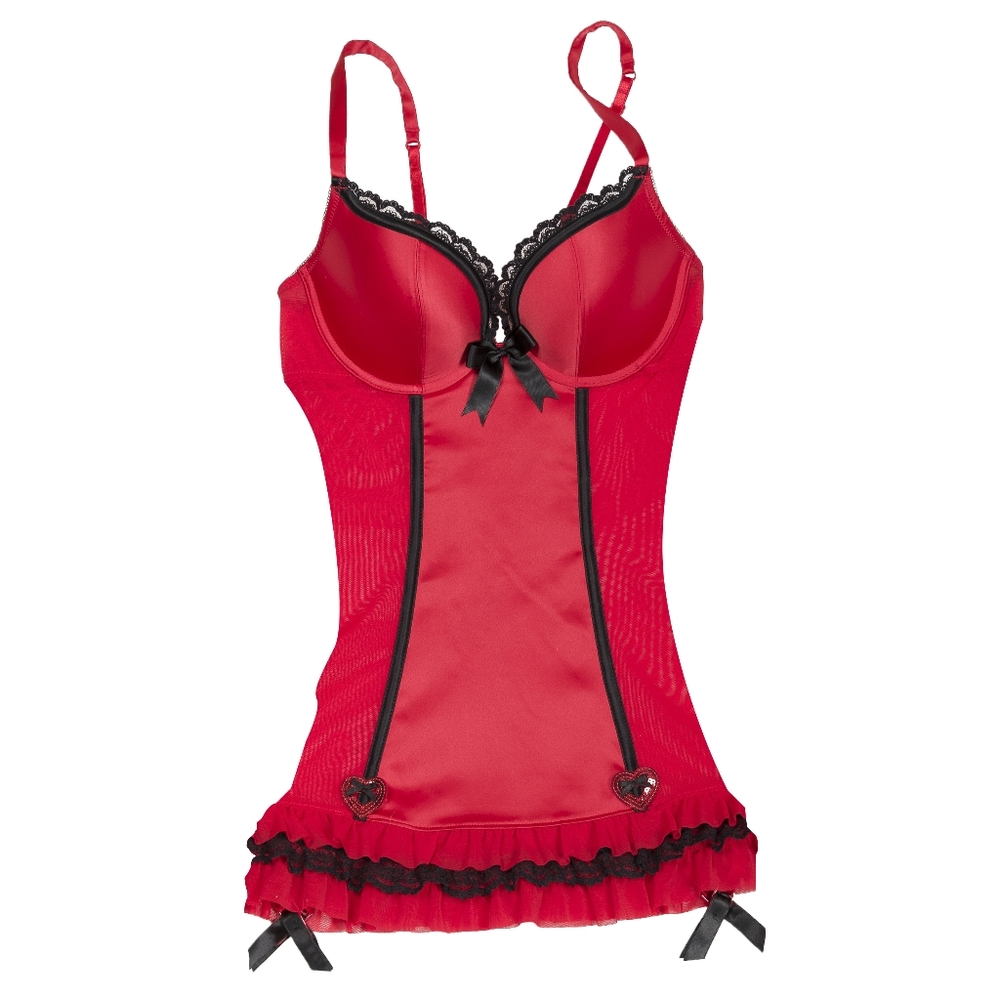 LaSenza "BEYOND CLEAVAGE" Satin Merrywidow